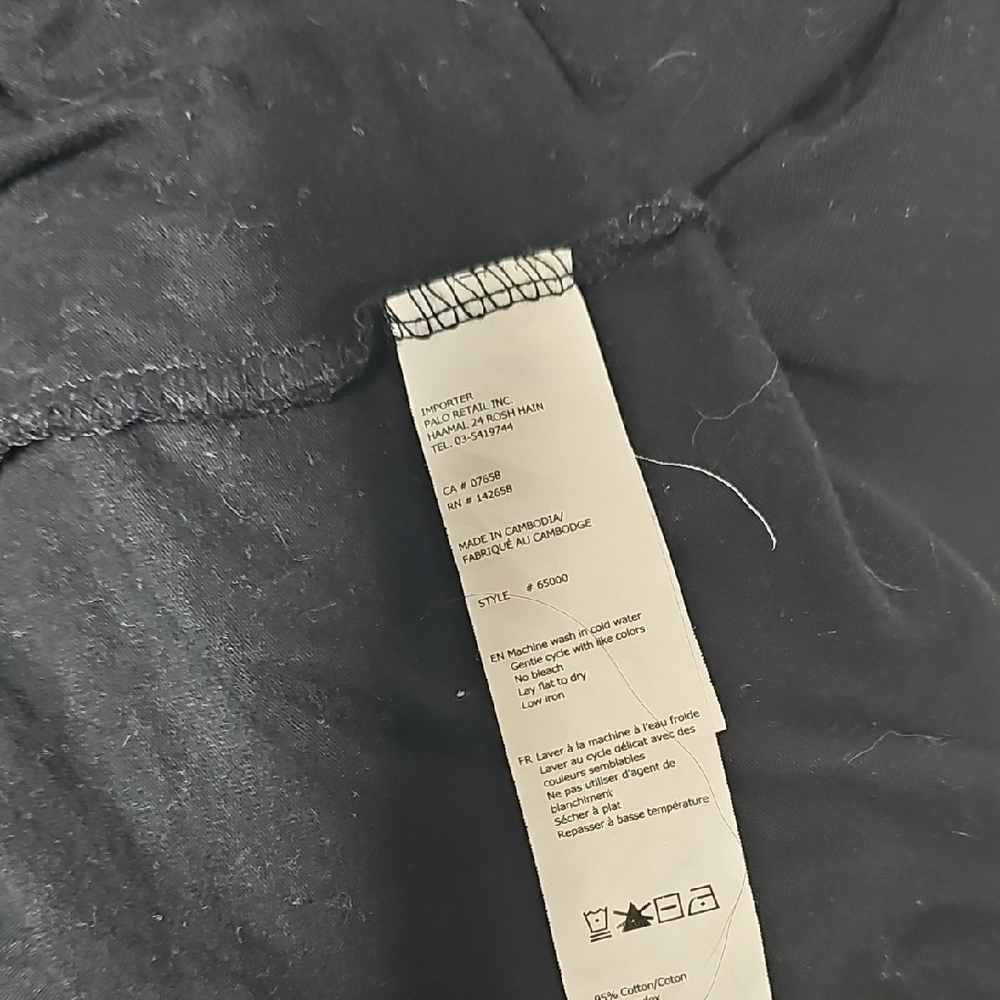 Ambiance Black Short Sleeve Tee - Picture 7 of 8